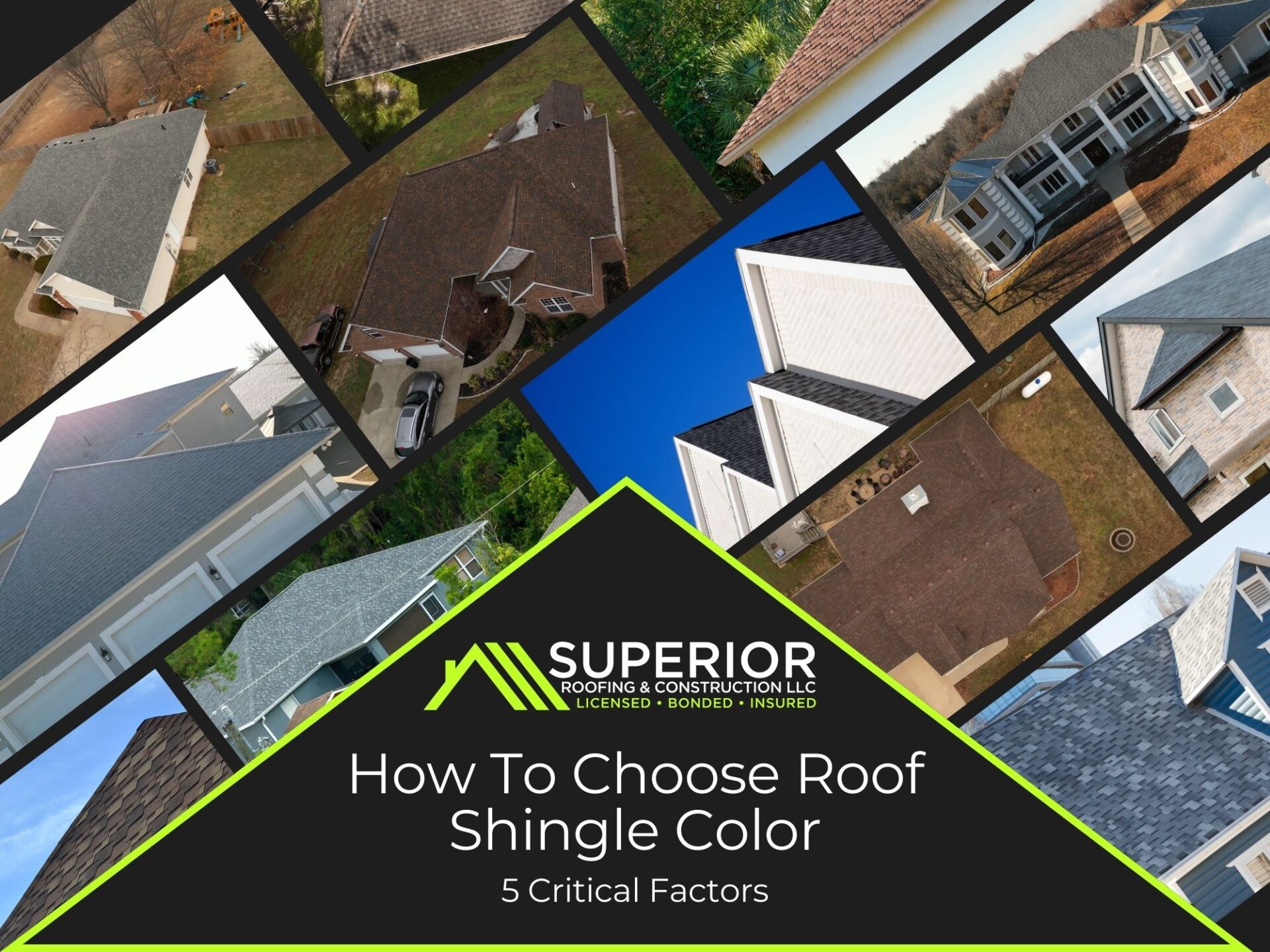 How To Choose Roof Shingle Color