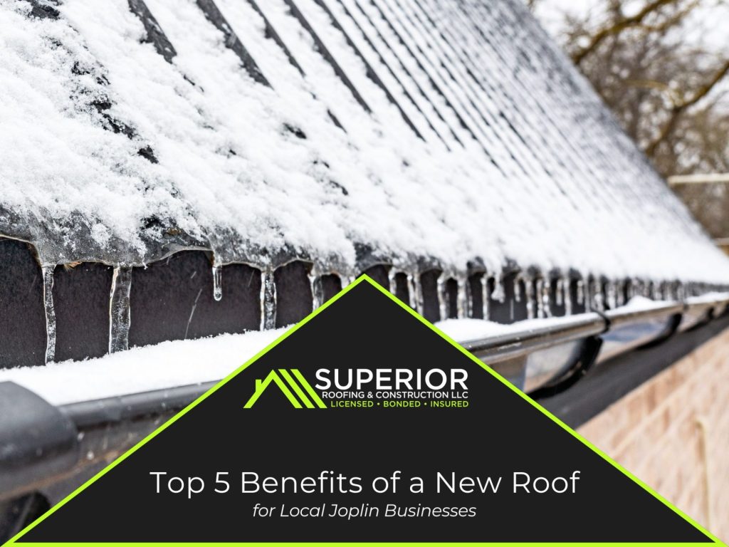 Top 5 Benefits of a New Roof