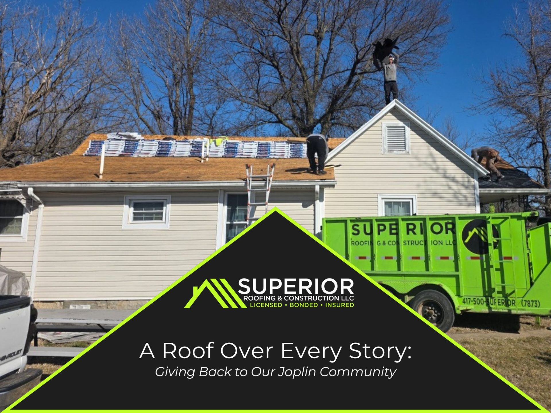 A Roof Over Every Story: Giving Back to Our Joplin Community