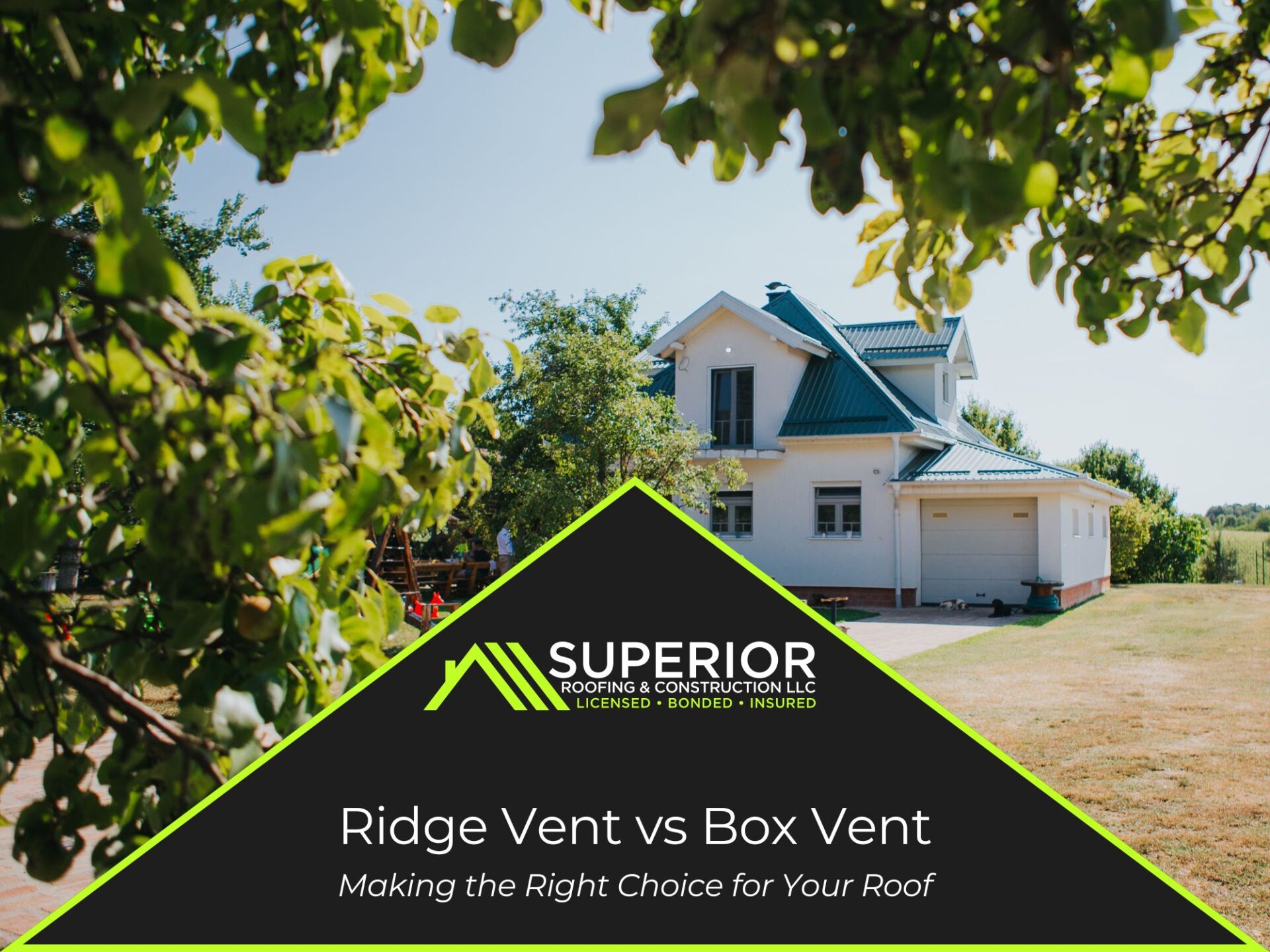 Ridge Vent vs Box Vent