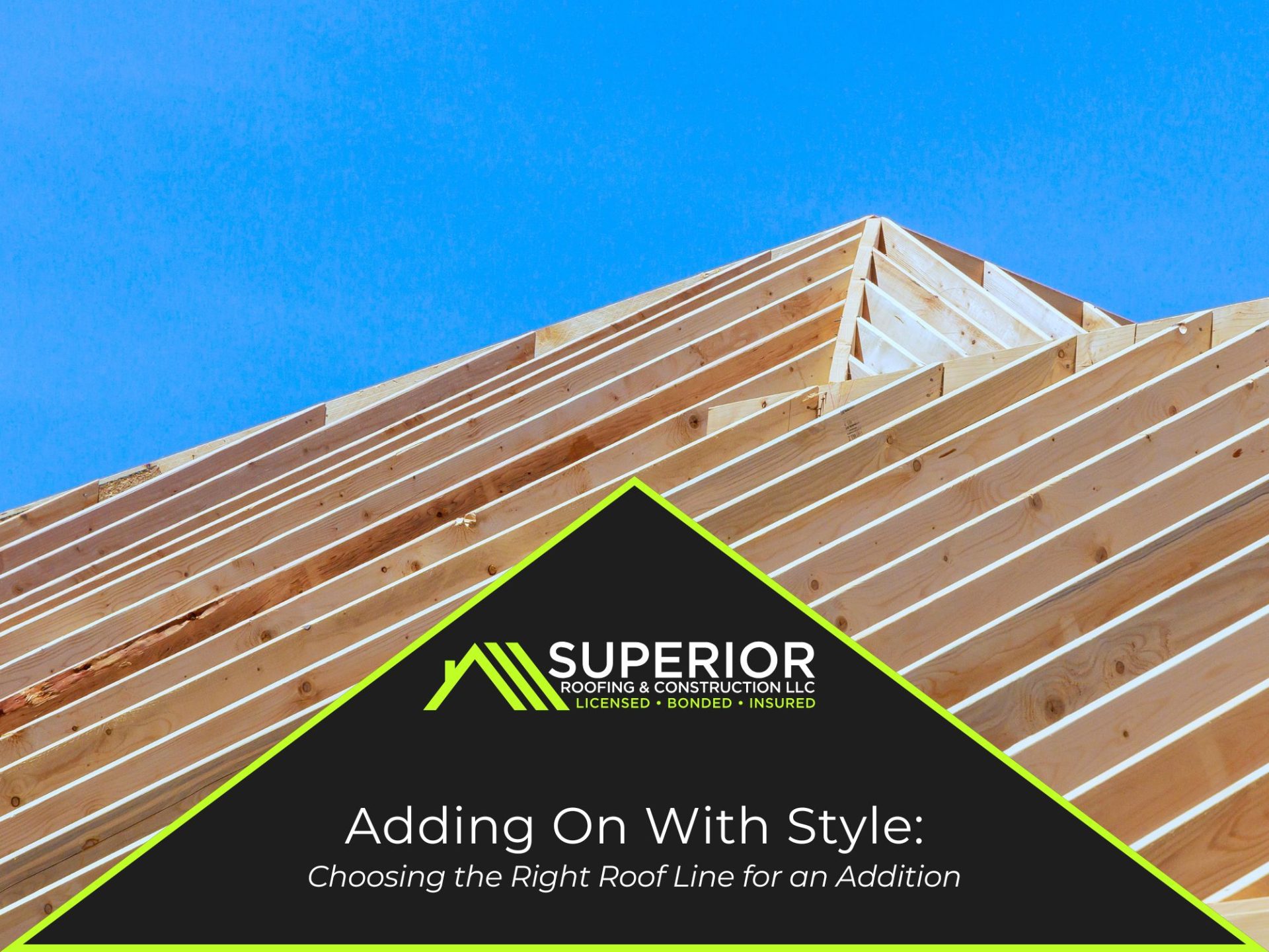Adding On With Style: Choosing the Right Roof Line for an Addition