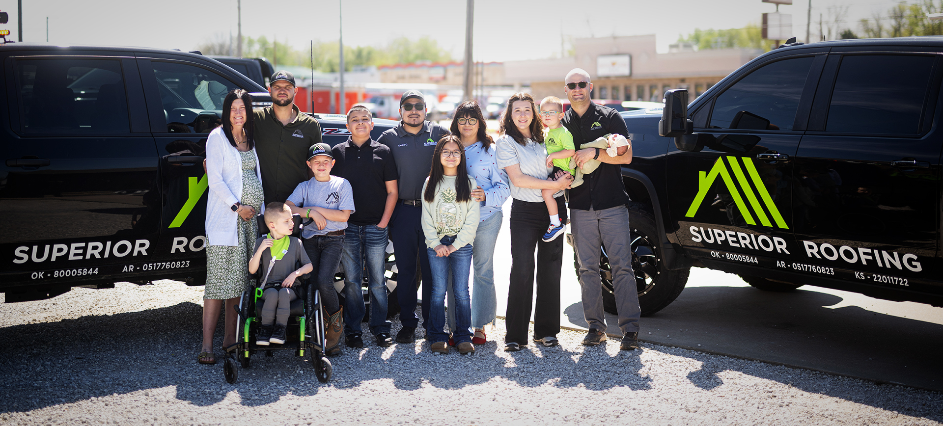The Superior Roofing family