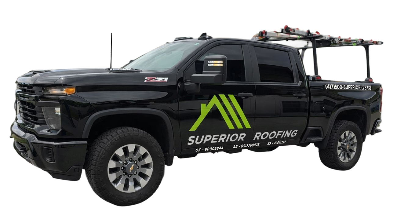 Superior Roofing Truck